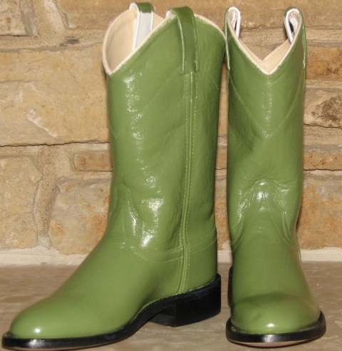 Sage Green Boots